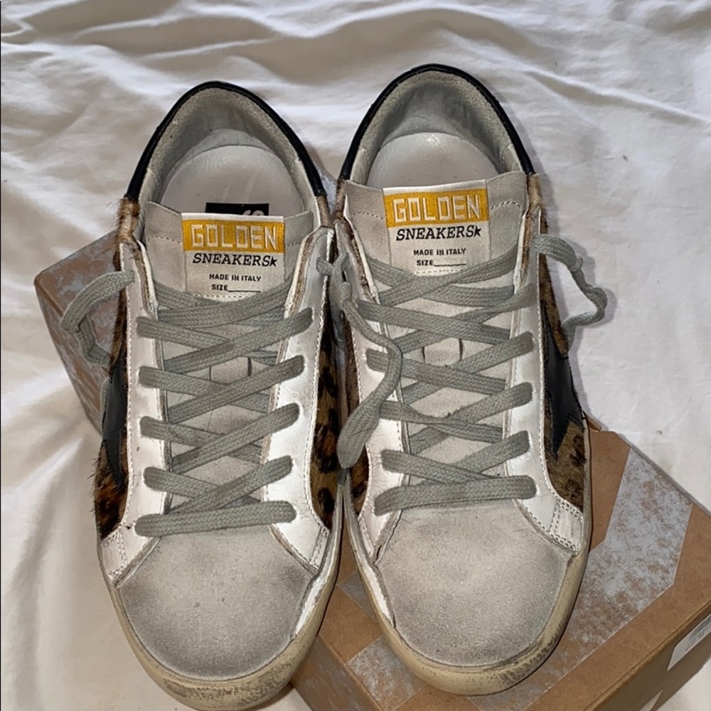 Golden goose snow leopard sneakers - Picture 3 of 6